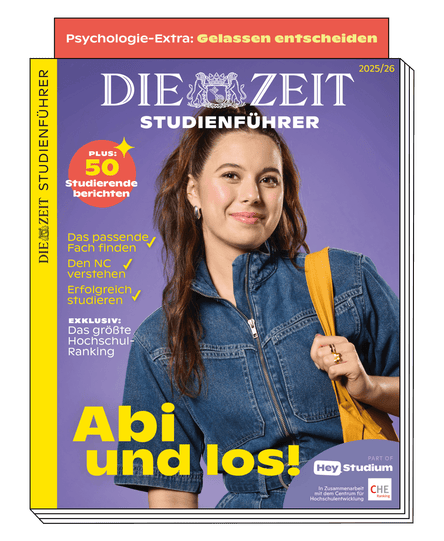 Titelbild der aktuellen Studienführer-Ausgabe 